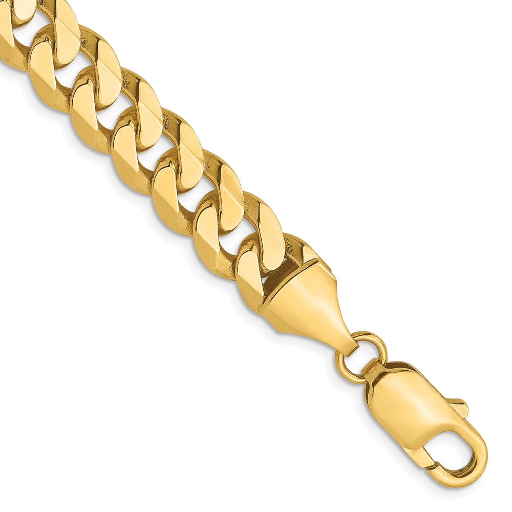 Leslie's 14K 8.75mm Beveled Curb Chain1309-9