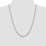 Load image into Gallery viewer, Leslie&#39;s 14K White Gold 2.9mm Flat Beveled Curb Chain1311-24
