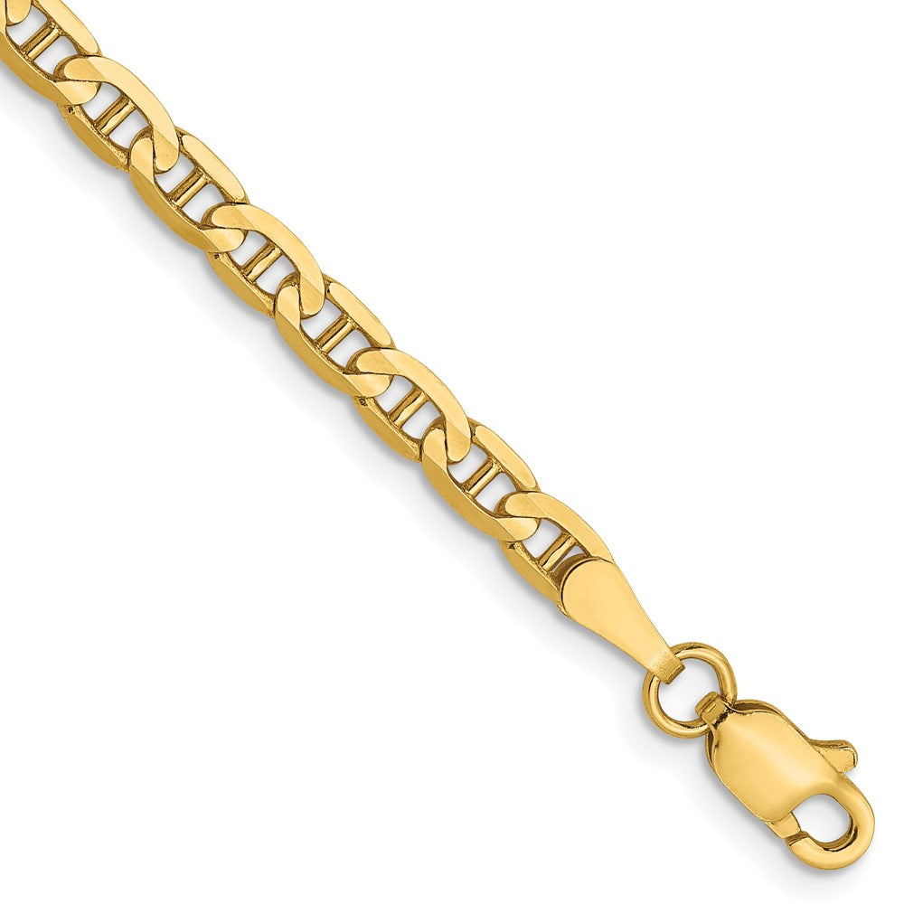 Leslie's 14K 3mm Concave Anchor Chain1314-9