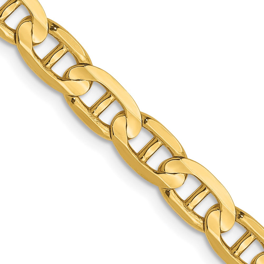 Leslie's 14K 4.5mm Concave Anchor Chain1316-18