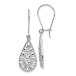 Load image into Gallery viewer, Leslie&#39;s 14K White Gold D/C Dangle Earrings144A
