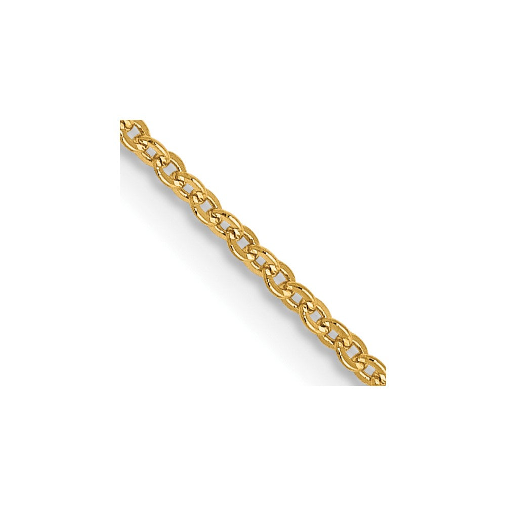 Leslie's 14K 1.1 mm Flat Cable Chain1501-24