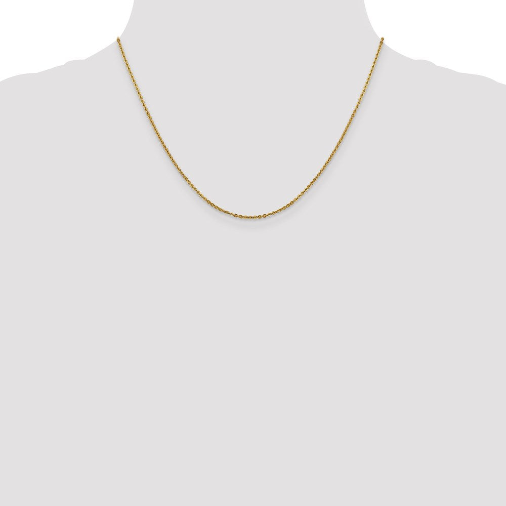Leslie's 14K Flat Cable Chain1520-18