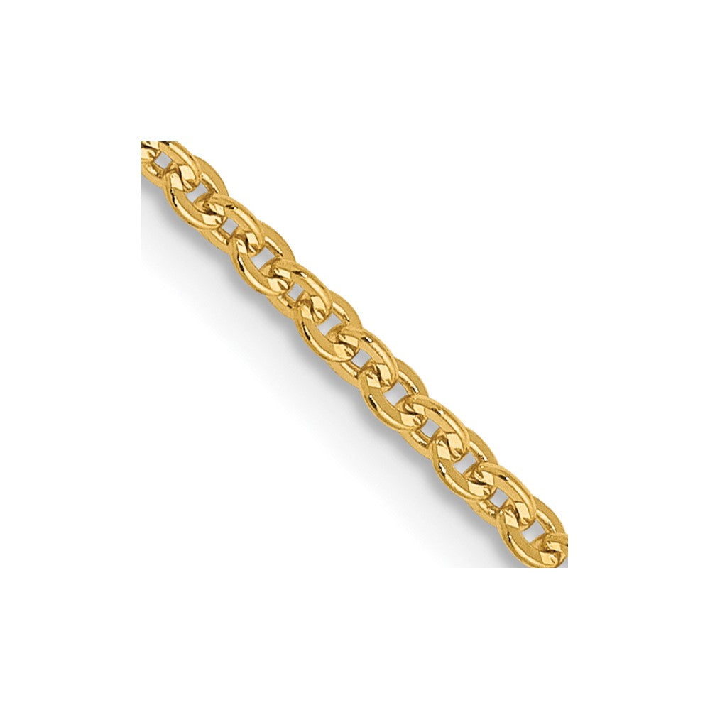 Leslie's 14K Flat Cable Chain1520-18