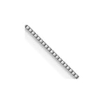 Load image into Gallery viewer, Leslie&#39;s 14K White Gold .5 mm Baby Box Chain1550-18
