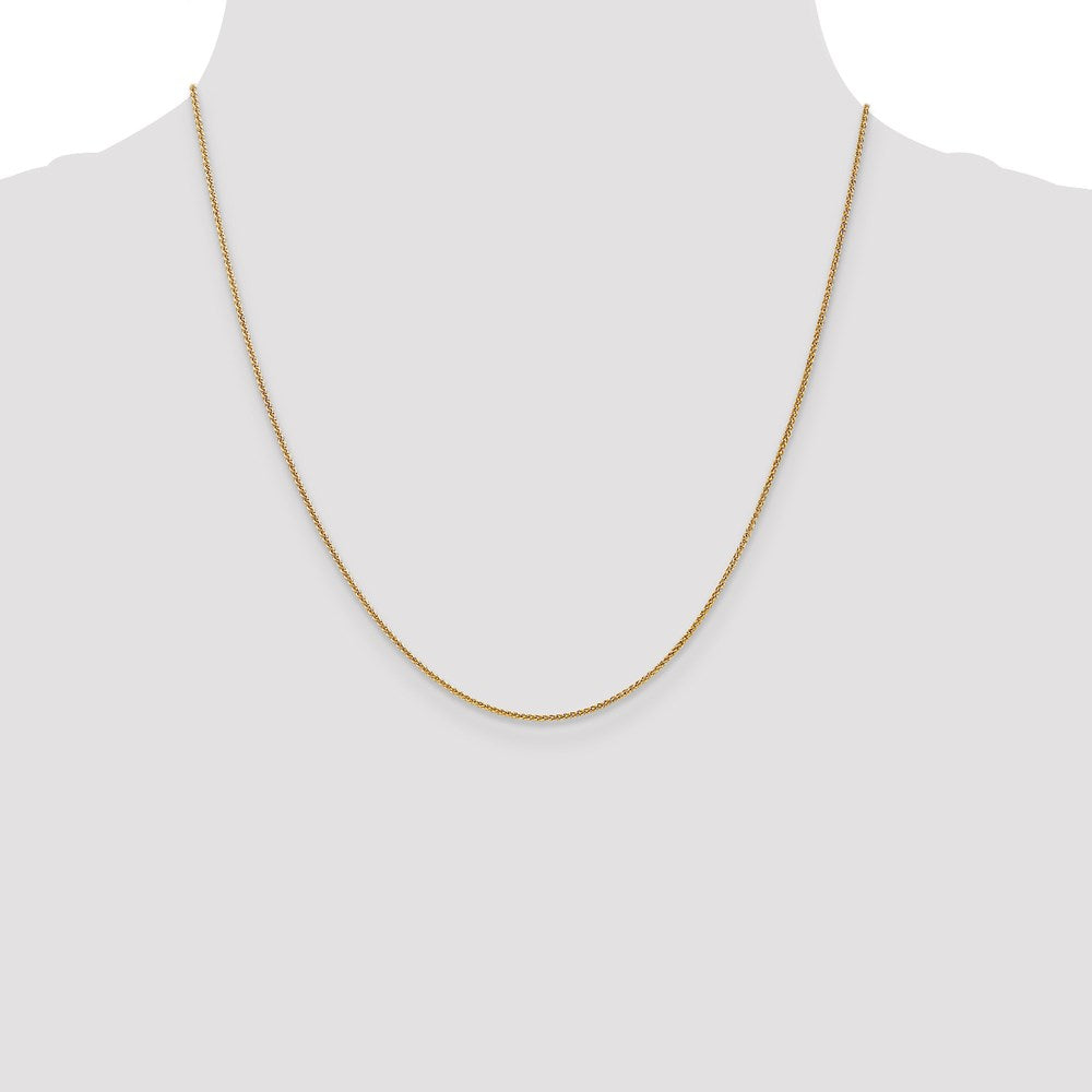 Leslie's 14K 1mm Spiga (Wheat) Chain1555-20