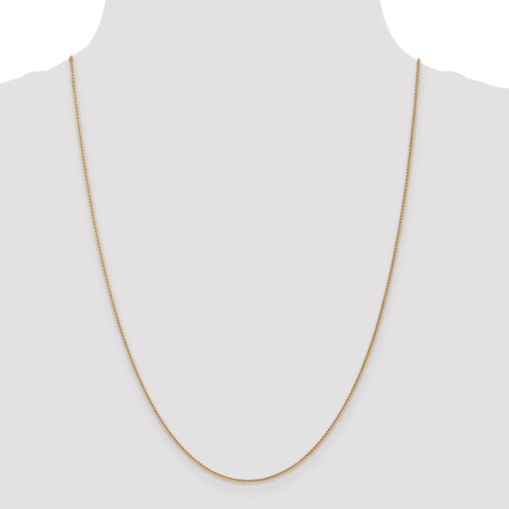 Leslie's 14K 1mm Spiga (Wheat) Chain1555-24