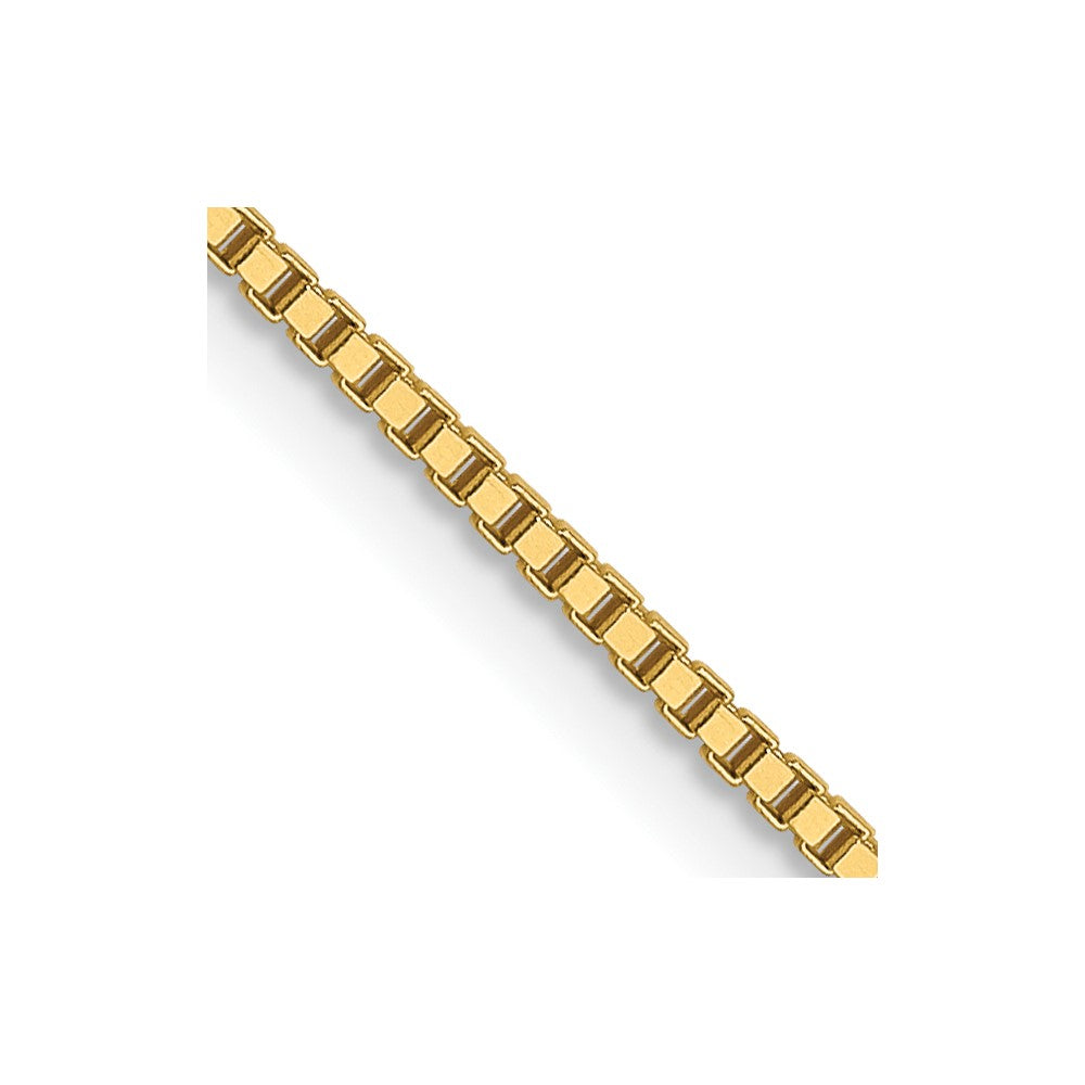 Leslie's 14K .9 mm Box w/Lobster Chain1556-16