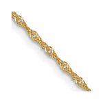 Load image into Gallery viewer, Leslie&#39;s 14K 1 mm Light Singapore Chain1605-18
