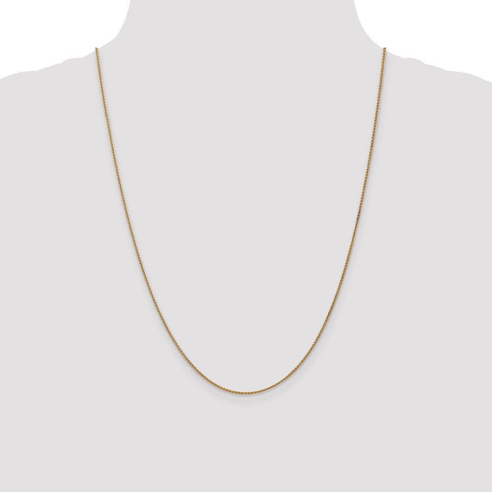 Leslie's 14K 1.2mm Spiga (Wheat) Chain1846-24