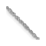 Load image into Gallery viewer, 18K Leslie&#39;s WG 1.1mm Singapore Chain18LP12-16
