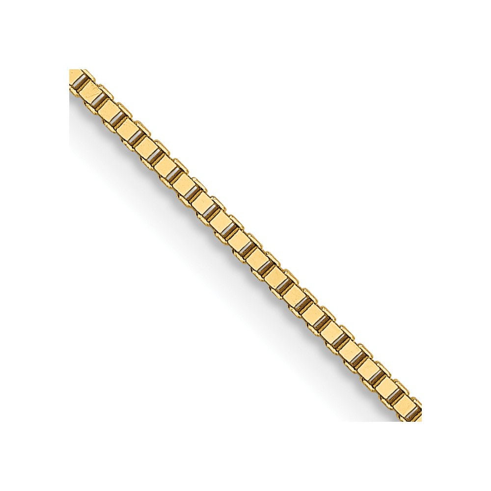 18K Leslie's .90mm Box Chain18LP19-18