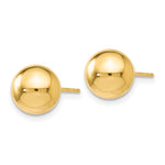 Load image into Gallery viewer, Leslie&#39;s 14K Polished 8mm Ball Post Earrings19Z

