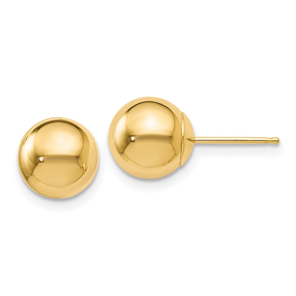 Leslie's 14K Polished 8mm Ball Post Earrings19Z