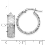 Load image into Gallery viewer, Leslie&#39;s 14K White Gold Hoop Earrings22F
