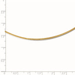 Load image into Gallery viewer, Leslie&#39;s 14K Adjustable Snake Omega Necklace2920-16
