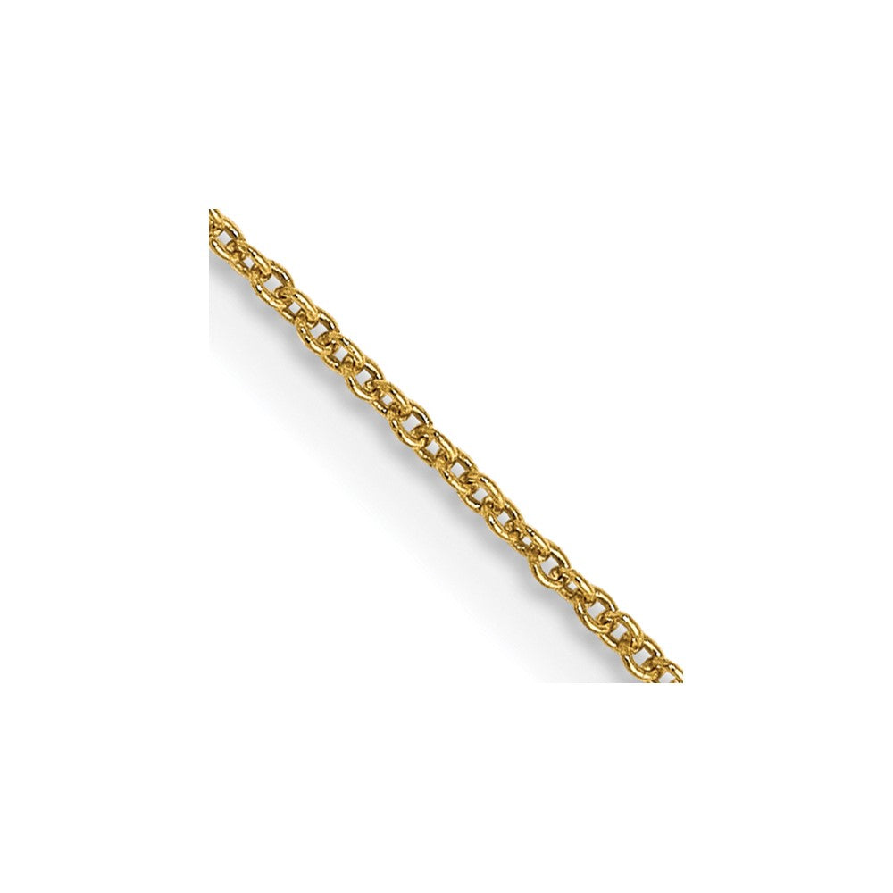 Leslie's 14K .8 mm Round Cable Chain3054-16