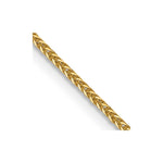 Load image into Gallery viewer, Leslie&#39;s 14K .8 mm D/C Quadra Wheat Chain3077-16
