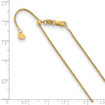 Load image into Gallery viewer, Leslie&#39;s 14K 1 mm Adjustable Wheat Chain3103-30
