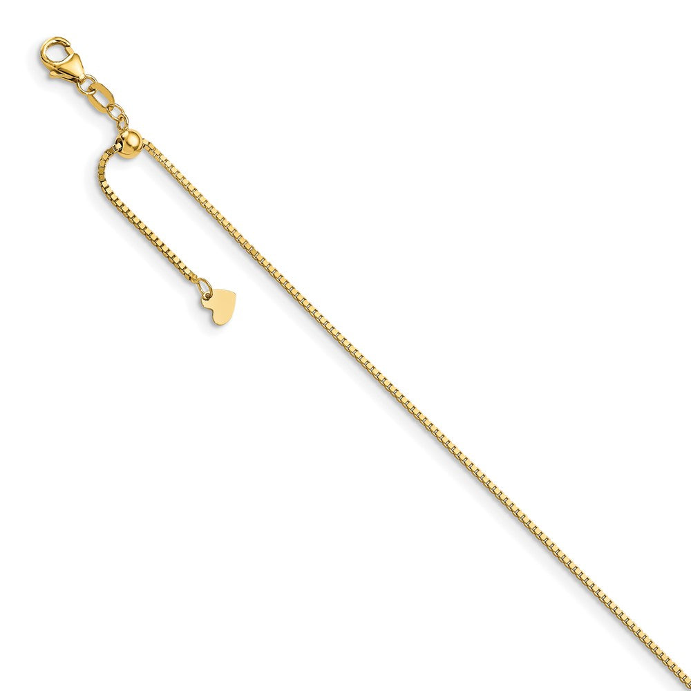 Leslie's 14K Adjustable Box Chain3180-11