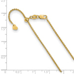 Load image into Gallery viewer, Leslie&#39;s 14K 1.35 mm Adjustable Wheat Chain3186-30
