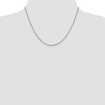 Load image into Gallery viewer, Leslie&#39;s 14K White Gold 1.1 mm Sparkle Round Box Chain3283-18
