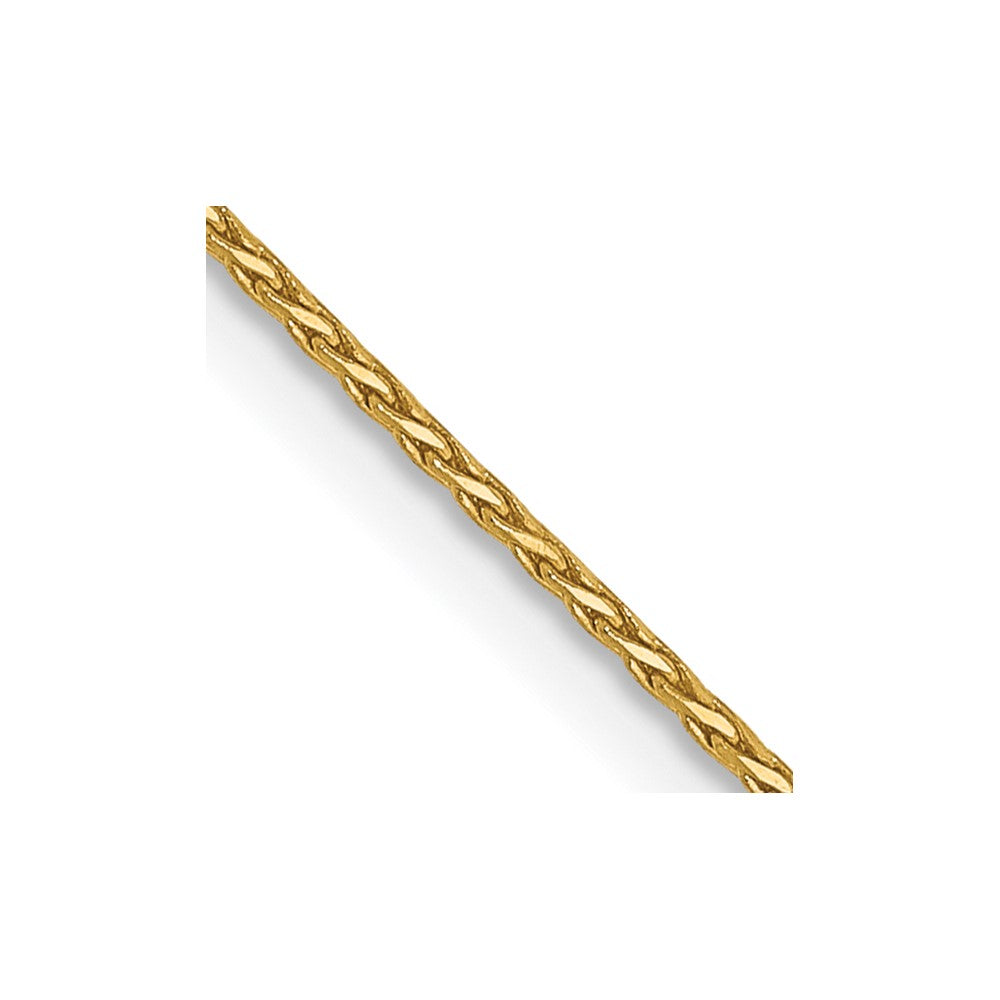Leslie's 14K .80mm Round D/C Wheat Chain3312-20