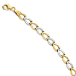 Load image into Gallery viewer, Leslie&#39;s 14K w/Rhodium D/C Bracelet3803-7
