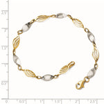 Load image into Gallery viewer, Leslie&#39;s 14K Two-tone Bracelet3907-7
