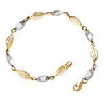 Load image into Gallery viewer, Leslie&#39;s 14K Two-tone Bracelet3907-7
