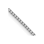 Load image into Gallery viewer, Leslie&#39;s 14K White Gold 1 mm Oct. Sparkle Box Chain4037-18
