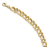 Load image into Gallery viewer, Leslie&#39;s 14K Yellow Gold Fancy Link Bracelet4060-7
