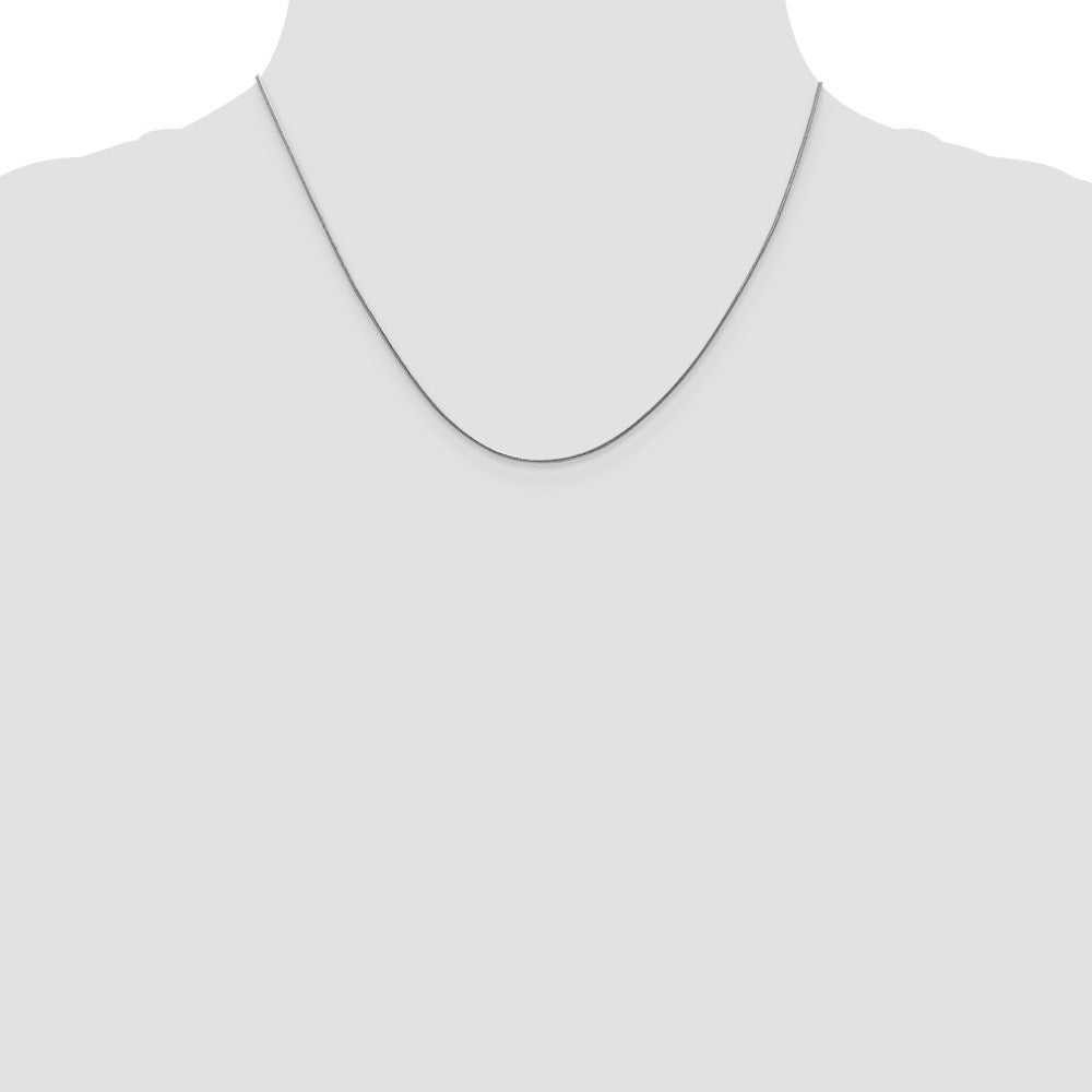 Leslie's 14K White Gold .8 mm Snake Chain4070-18