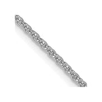 Load image into Gallery viewer, Leslie&#39;s 14K White Gold 1.4 mm Flat Cable Chain4074-24
