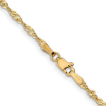 Load image into Gallery viewer, Leslie&#39;s 14K 1.9mm Singapore Chain4075-7
