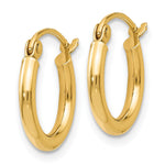 Load image into Gallery viewer, Leslie&#39;s 14K Polished Hoop Earrings42W
