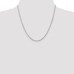 Load image into Gallery viewer, Leslie&#39;s 14K White Gold 1.6 mm Singapore Chain515-20
