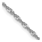 Load image into Gallery viewer, Leslie&#39;s 14K White Gold 1.6 mm Singapore Chain515-24

