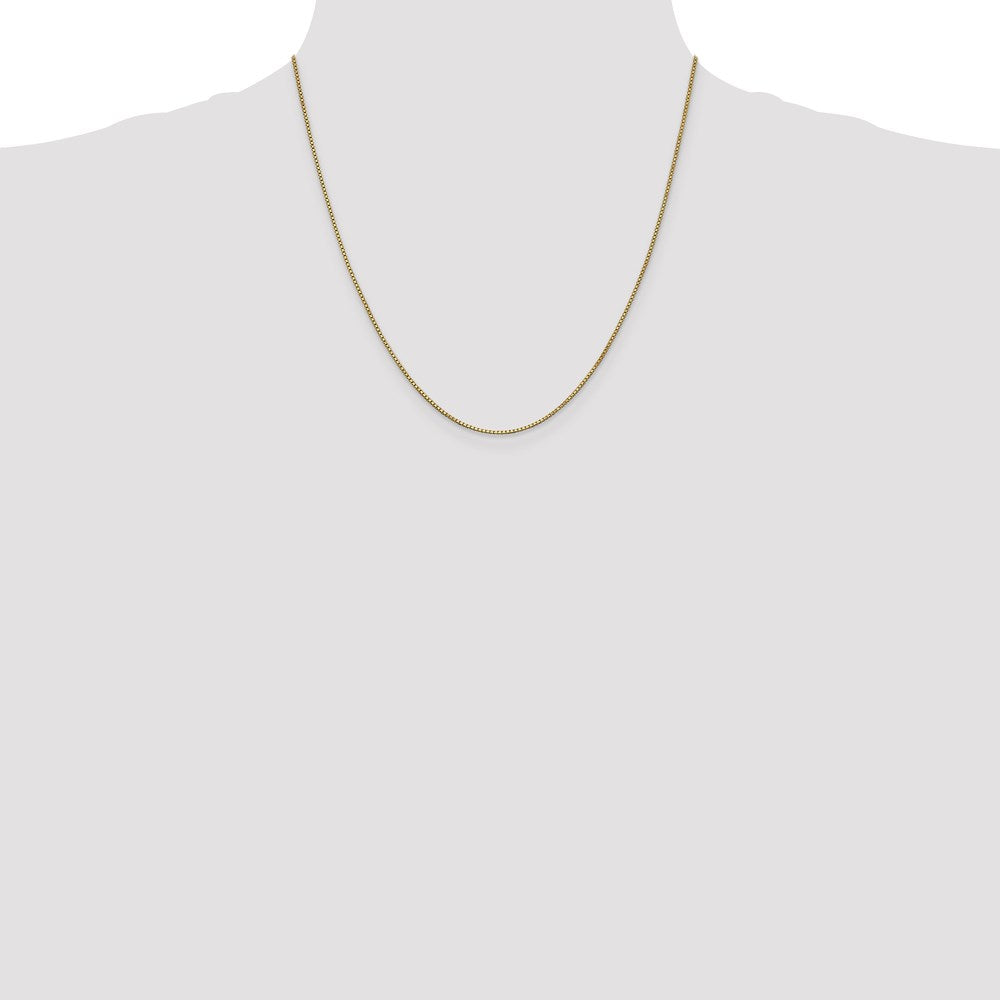 Leslie's 14K 1 mm Polished Box w/Lobster Chain516-20