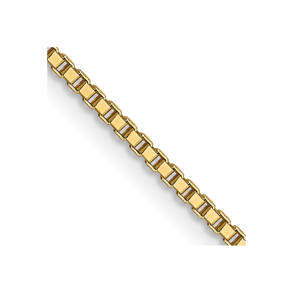 Leslie's 14K 1 mm Polished Box w/Lobster Chain516-20