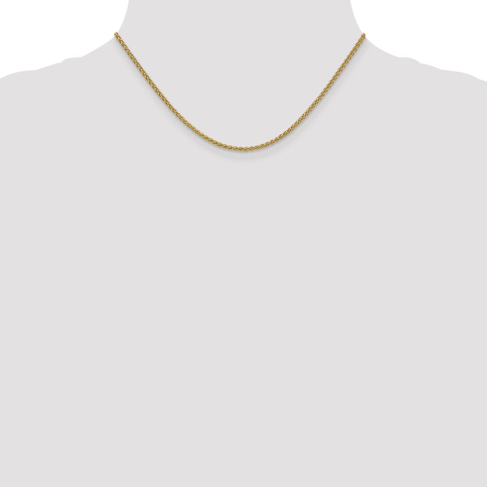 Leslie's 14K 2.1mm Spiga (Wheat) Chain523-16