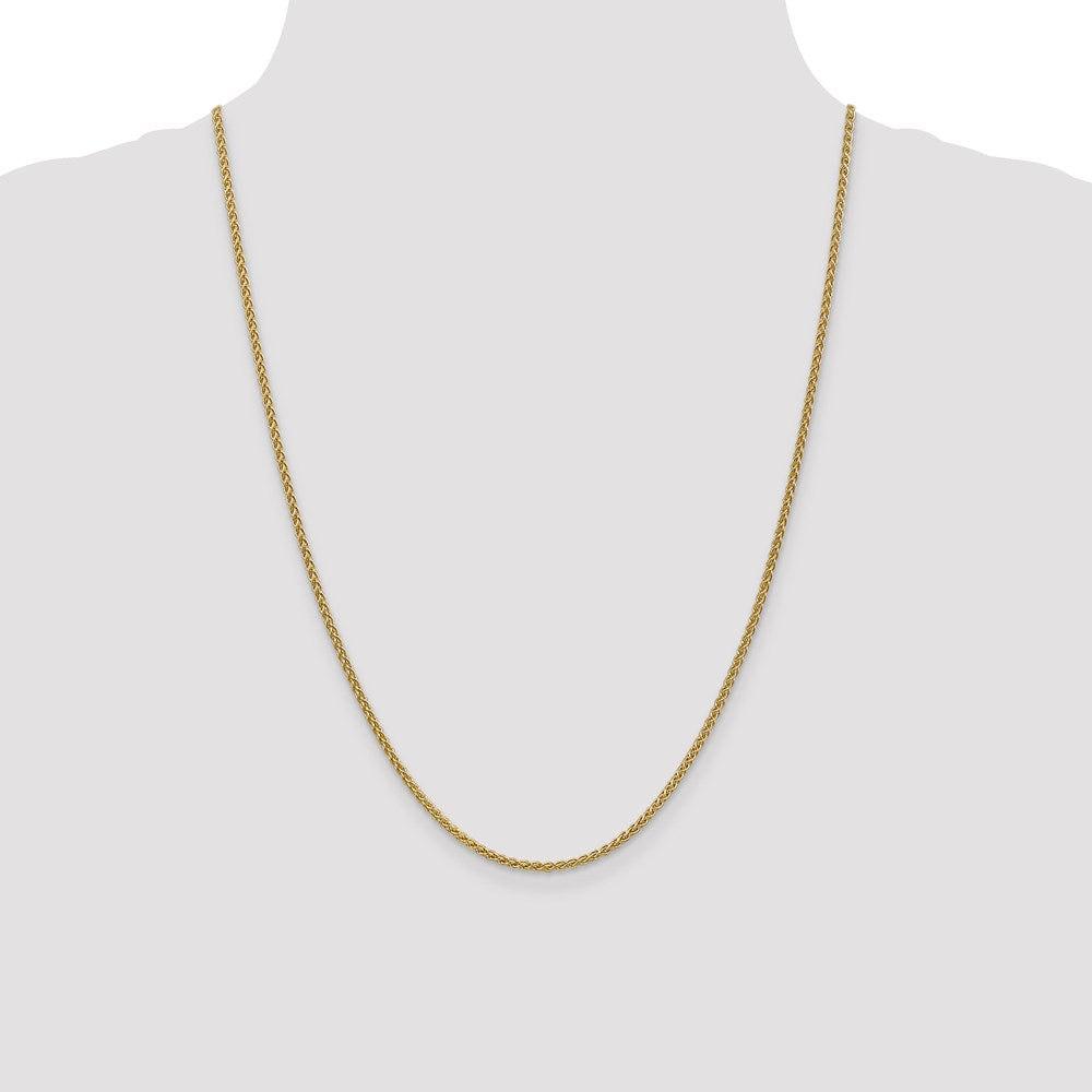 Leslie's 14K 2.1mm Spiga (Wheat) Chain523-24