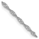Load image into Gallery viewer, Leslie&#39;s 10K White Gold 1.3 mm Sparkle Singapore Chain5262-24
