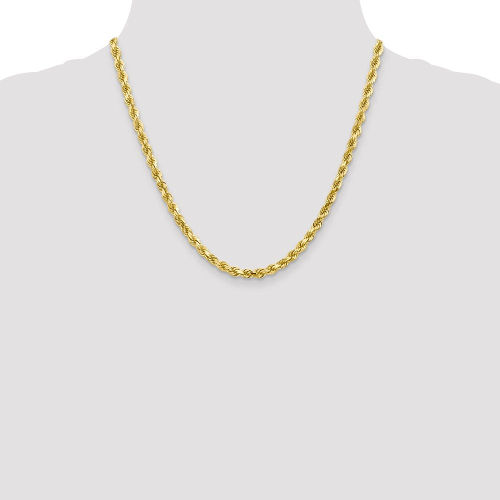 Leslie's 10K 4.5mm Diamond-Cut Rope Chain5267-20