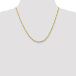 Load image into Gallery viewer, Leslie&#39;s 10K 2.8mm Diamond-Cut Lightweight Rope Chain5268-20
