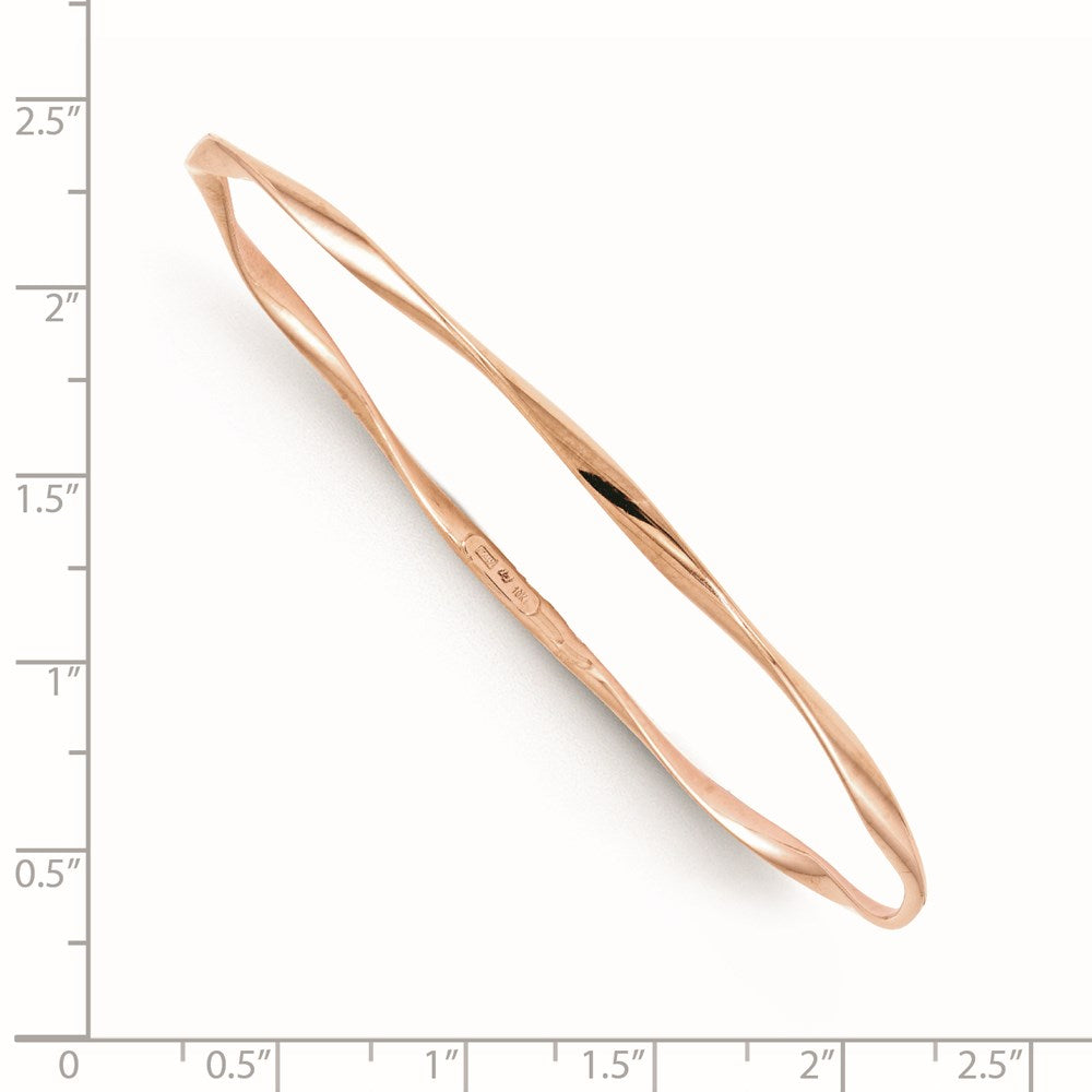 Leslie's 10K Rose Gold Slip-On Bangle5697-7
