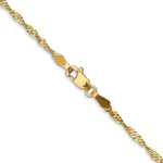 Load image into Gallery viewer, Leslie&#39;s 1.6mm 14K Singapore Chain668-7
