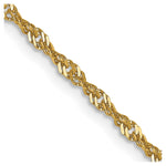 Load image into Gallery viewer, Leslie&#39;s 14K 1.6 mm Singapore Chain668-16
