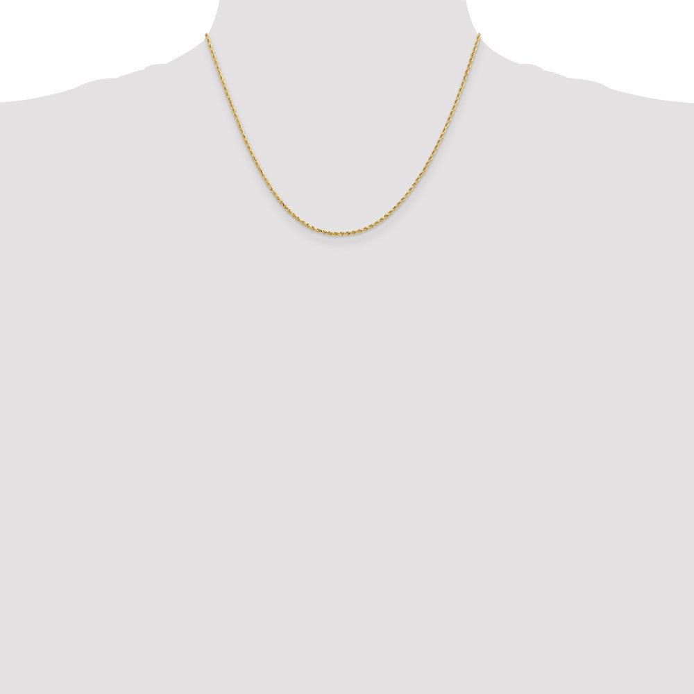 Leslie's 14K 1.5mm Diamond-Cut Rope Chain7000-18