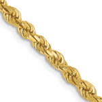 Load image into Gallery viewer, Leslie&#39;s 14K 2.75mm Diamond-Cut Rope Chain7004-24
